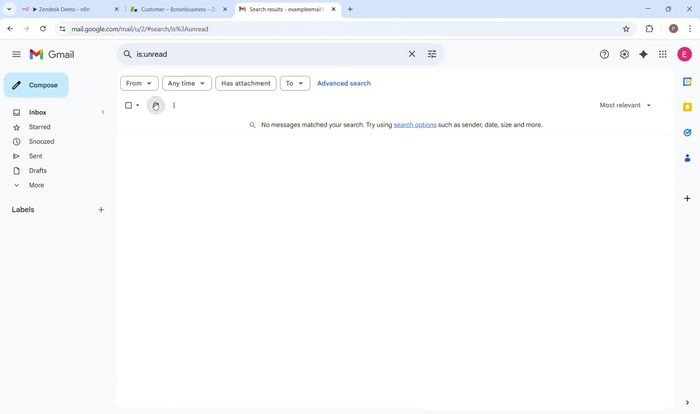 n8n and Zendesk automated ticket creation demo